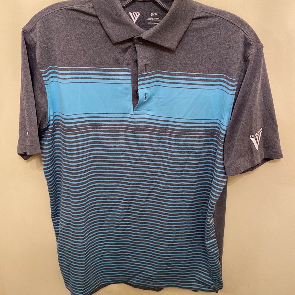Mens polo golf shirts size small by Levelwear
